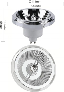 ไฟดาวน์ไลท์ LED ar111 12W 15W 12V ac/dc ใช้ใน ar111 - Product Image 2