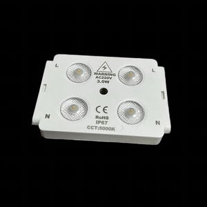 โมดูลการฉีดไฟด้านหลัง LED 4ดวง AC110V แรงดันสูง/220V IP67กันน้ำ3W 5000K - Product Image 6