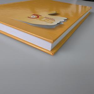 Bloc de notas de cubierta de papel personalizado del fabricante, libro de calendario manual de eficiencia, cuaderno de tapa dura de colores completos - Product Image 2