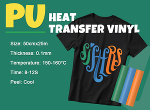 Vinil fabrika kolay ayıklayacaktır tekstil vinilo rulo PU PVC lüks vinil HTV film basın demir PVC PU ısı transferi vinil giysi için - Product Image 2