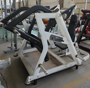 ASJ-MS624 2025 ISO Leg Press Commercial Grade Plate Loaded Adjustable Leg Press Machine with Extra Plate Storage - Product Image 5