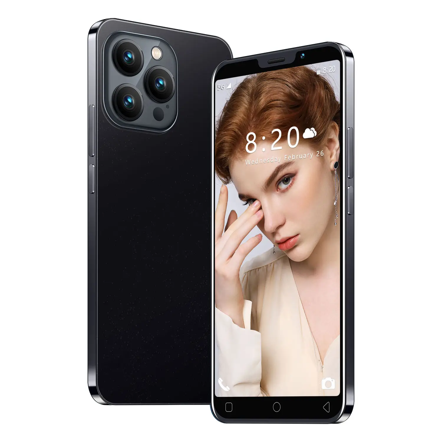 Smartphone XS 15 Pro 5.0 Polegadas Tela Cheia Mais vendido 1GB+8GB 2MP+2MP 1500mAh Dual Sim Android8.1 Desbloqueado LTE Celular Barato