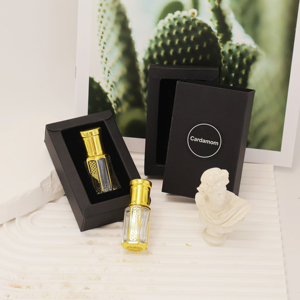 Hot Sale New Fancy 3ml 6ml 12ml <strong>Mini</strong> Empty Attar Oud Oil <strong>Bottle</strong> Essential Oil Perfume Glass <strong>Bottles</strong> with Screw Cap and Box - Product Image 4