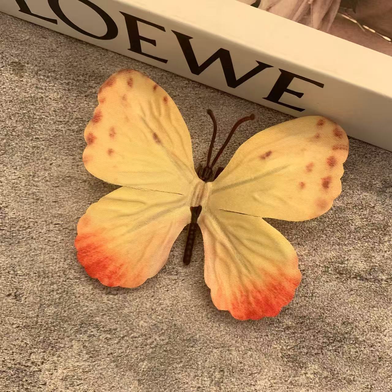 Yellow-orange-brown spots