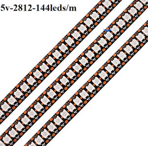 5V WS2812B SMD5050 60 светодиодов/м 144 светодиодов/м 10 мм 12 мм IP20 IP65 IP67 IP68 гибкая WS2812IC Адресуемая Светодиодная лента RGB - Product Image 2