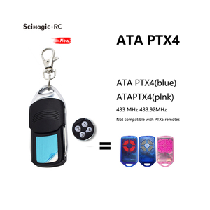 SMG-015A ATA PTX4 PTX-4安全车库门遥控433.92mhz滚动码更换ATA遥控开门器 - Product Image 5