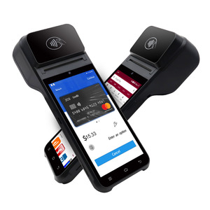 Máquina POS Android 12,0 resistente de mano Z92 con escáner de código QR Sistema POS Android 4G con impresora - Product Image 6