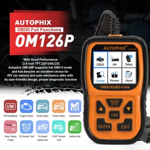 Autophix Om126P Hot Selling OBD2 <strong>Code</strong> Reader for Car Engine Diagnostics Latest Software Version English Language Release - Product Image 4