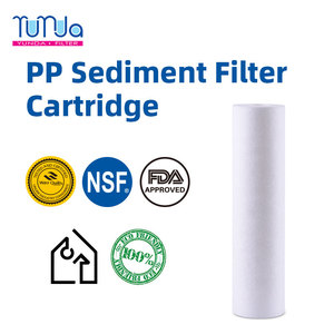 Ppf eriyik üflemeli sediment bükülmüş pamuk su filtresi kartuşu 5 mikron pp filtre - Product Image 4