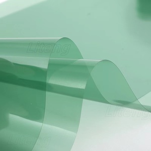 60um绿色透明PET离型膜双涂层硅塑料胶膜用于不干胶标签 - Product Image 4