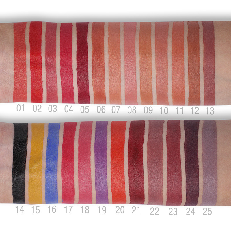 25 lipstick shades