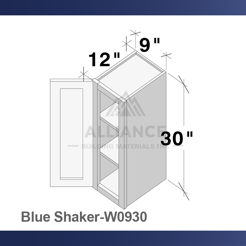 H Blue Shaker-W0930