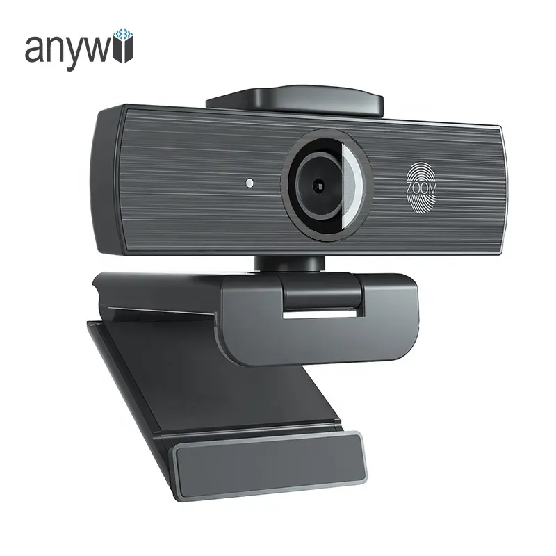 Anywii Updated UHD 4K 30fps USB Webcam for Video Call Web Cam with Noise Reduction PC Camera USB Privacy Cover Autofocus Webcam