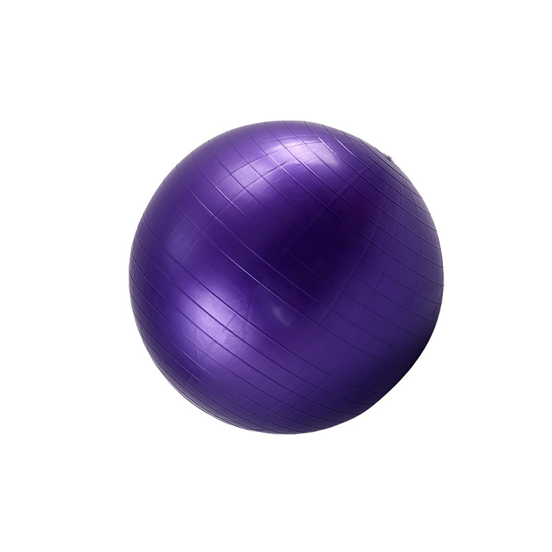 Purple yoga ball