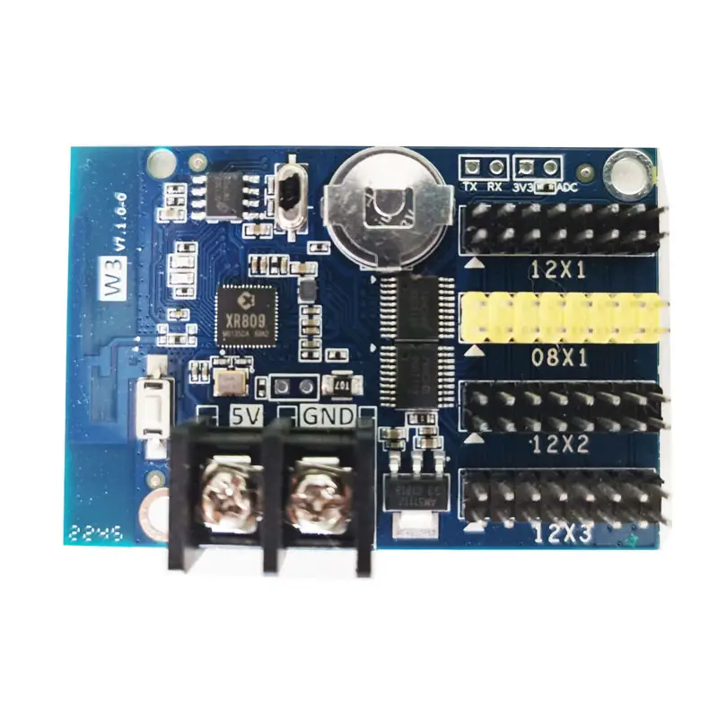 Huidu Single Dual Color Wifi Control Card HD-W2 W3 Gebruik Voor P10 Single Color Led Module Scherm