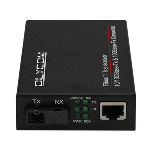 Fast <strong>Ethernet</strong> Fiber Optic <strong>Ethernet</strong> Converter 10/100M Single-Mode Bi-Directional Transceiver SC to RJ45 20km - Product Image 6