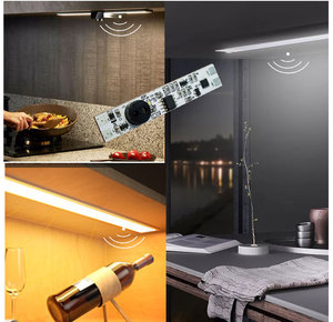 <span class=keywords><strong>12v</strong></span> חיישן גל חיישן מתג הרהיט אור אינדוקטיבי קרבה תנועה מתג הפעלה