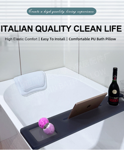 Sang Trọng Thân Thiện Với Môi Đầy Đủ Cơ Thể Hỗ Trợ Vuông Tắm Gối Với Thêm Mềm PU Bọt Và Không Thấm Nước Chất Liệu PVC Cho Bồn Tắm - Product Image 2