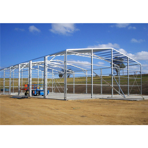 Pre Fabrication <strong>Light</strong> H Beams Fabricated Metal Sheds with Good Quality Pre <strong>Fab</strong> I Columns