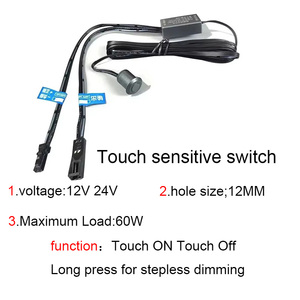 חיישן קרבה אור הוביל חיישן 12v 24v 60w מתג עבור ארון ארון ארון ארון מתקפל דלת