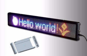 KENSUN LED Car sign display 12V telecomando portatile programmabile Message scrolling display board - Product Image 4