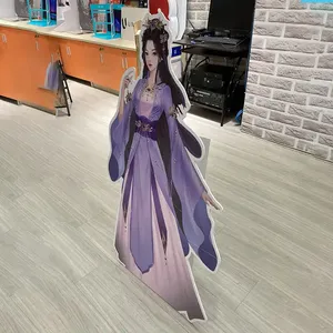Quảng Cáo Sáng Tạo trang trí Lifesize hình dạng con người tông cutout <span class=keywords><strong>Standee</strong></span> tầng hiển thị quảng cáo <span class=keywords><strong>Standee</strong></span> - Product Image 6