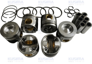 Fabrika CAS CRC CRT Q7 3.0 AUDI Q7 dizel motor silindiri T AUDI 107065df AUDI 107065ch AUDI 107065fj için 3.0 Piston halkaları Piston parçaları - Product Image 2