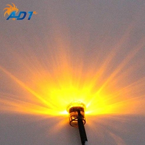 ADT 3 renkler mevcut LED yuvarlak işaretleyici ve gümrükleme 12V LED kamyon ışığı yuvarlak side Marker gümrükleme - Product Image 5