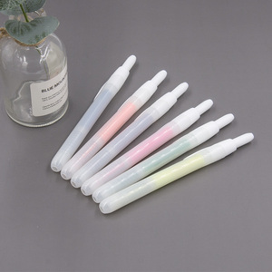 Retrattile Penna Evidenziatore, Punta a Scalpello, Giallo Fluorescente, Colori assortiti - Product Image 4