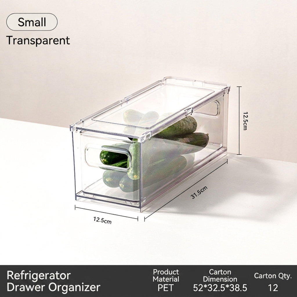 Refrigerator drawer storage box-small