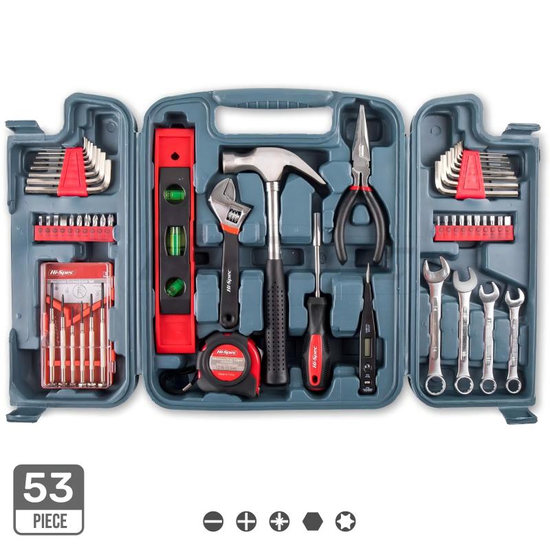 Outils ménagers 53 pièces