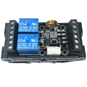 Placa de Control Industrial PLC, controlador lógico programable PLC de, módulo de retardo de relé, controlador de potencia con carcasa - Product Image 1