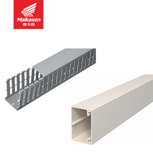 Maikasen H*W 20*15 ...20*25/30*15...30*30/35*25...35*40/40*25...40*60/45*25 45*45 Environmental PVC Wire <strong>Trunking</strong> With Cover - Product Image 6