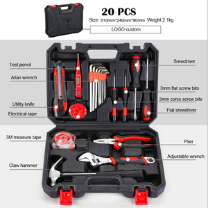 <strong>20</strong> Tool <strong>Set</strong> Home Repair Tool Kit,General Purpose Tool <strong>Set</strong>,Hand Tool Kit for Home Auto Repair With Tool Box Storage Case