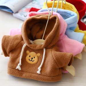 Hoddie ของเล่นตุ๊กตายัดไส้ทำจากผ้ากำมะหยี่พร้อมโลโก้แบบกำหนดเองสำหรับของเล่นตกแต่ง - Product Image 3