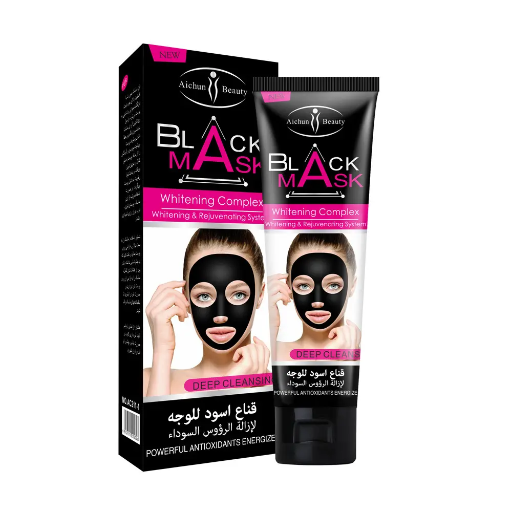 Grosir masker kupas komedo organik untuk wajah atau hidung masker penghilang komedo Masker Mascarilla untuk eliminar el negro