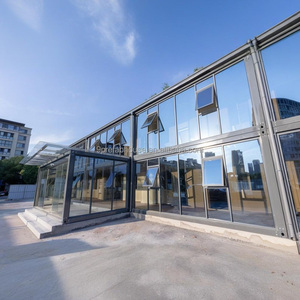 豪华模块化公寓建筑钢结构预制建筑20 40英尺移动集装箱房