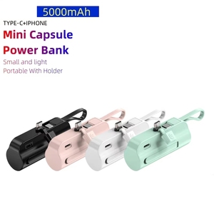 <strong>New</strong> Design Light Mini Small 5000mAh Emergency Charging Battery Pack Capsule Lipstick Portable Charger Power Bank 5000 - Product Image 5