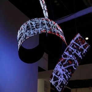 P2 P3 P4 Anpassbarer kreativer F-Bogen-LED-Tunnel Raumzeit tunnel Gebogene LED-Videowand Flexible weiche LED-Modul-Bildschirm anzeige - Product Image 4