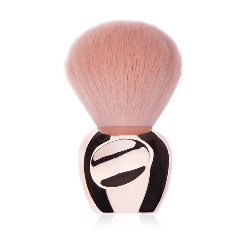 HaoKey Portable visage Blush brosse outils de beauté pouce poudre brosse doux maquillage réglage brosse
