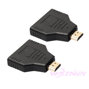 4k <strong>1</strong> in <strong>2</strong> Splitter <strong>1</strong> Male to <strong>2</strong> Female Onversion Converter Head Adapter <strong>1</strong> <strong>2</strong> <strong>1</strong> <strong>2</strong> Out for HD LED LCD TV - Product Image 4