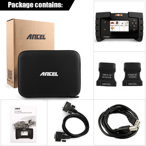 Ancel-herramienta de diagnóstico automotriz FX4000, autoescáner OBD2, Sistema completo ODB 2, ABS, SRS, lector de código de reinicio de aceite - Product Image 4