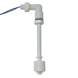 Magnetic white plastic Floating Ball Water <strong>Level</strong> Measuring Instruments Detector <strong>Float</strong> <strong>Level</strong> Switch <strong>Sensor</strong> with side mount - Product Image 1
