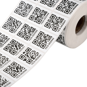 Custom Printing <strong>Variable</strong> Data Serial <strong>Number</strong> Qr Code Paper Label Sticker