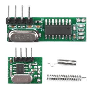 <strong>433</strong> <strong>Mhz</strong> Superheterodyne RF <strong>Receiver</strong> and Transmitter Module 433Mhz Remote controls For Wireless module Diy Kits - Product Image 1