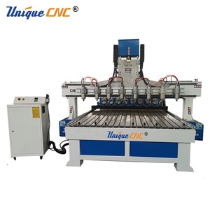 Furniture Reliefcarving Engraving Making Legs Mass Production <strong>Multi</strong> Head 4 Axis <strong>Cnc</strong> <strong>Machine</strong> <strong>Router</strong> - Product Image 1