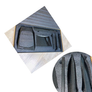 BMW G20 3 serisi 325i (2019-2020) ön karbon Fiber merkezi konsol kapağı saklama kutusu ve bardak tutucu fonksiyonu ile - Product Image 6