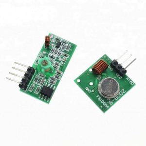 Kit de módulo receptor y transmisor inalámbrico RF de 433/ 315Mhz para Arduino