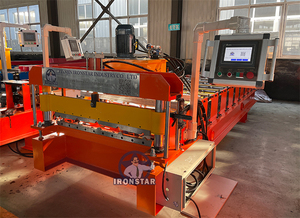 Kommerzielles Dach R Panel AG Pbr Blech walzen form maschine Referenz