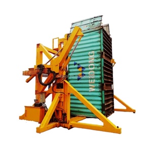Heavy Duty <strong>Loading</strong>/Unloading 35-40t Capacity 20FT 180/90 Degree <strong>Container</strong> Tilter for Grain, Scrap Iron, Pellets, Fragments - Product Image 6